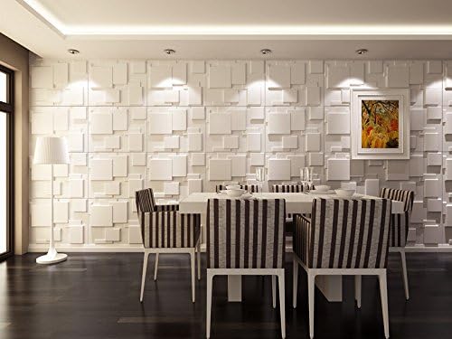 Paneles decorativos para pared 3D de Art3d de fibra vegetal