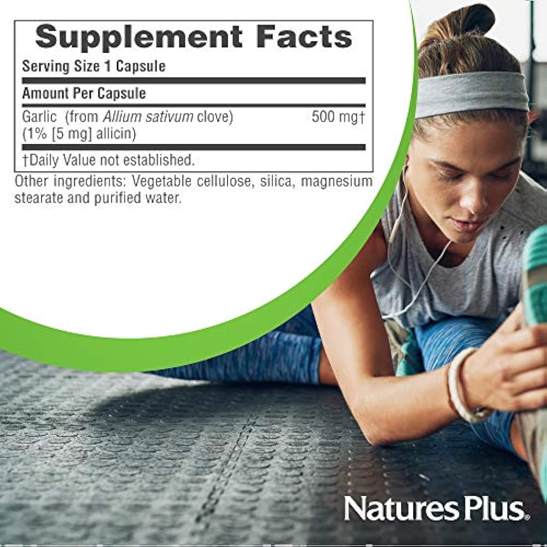 Nature's Plus - Garlite 500 mg Vcaps 90