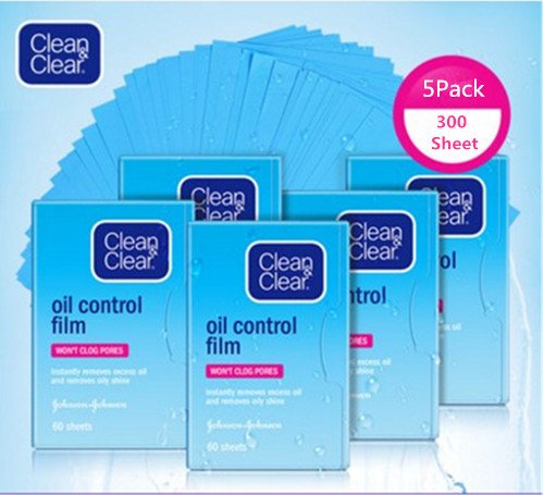 hojas absorbentes de aceite limpias, 60 hojas (paquete de 5)