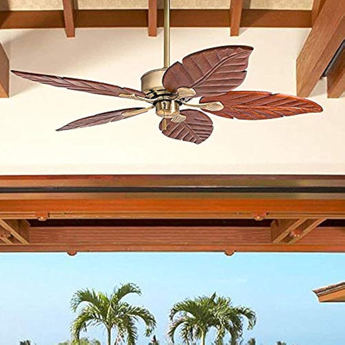 Ventilador de techo tropical