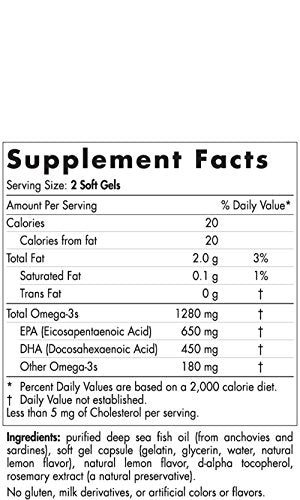 Suplemento con DHA y EPA - Apoyo al corazón y el cerebro