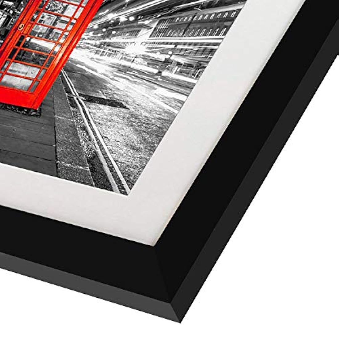 Marco amplio de 11x14 para fotos de 8x10 con alfombrilla