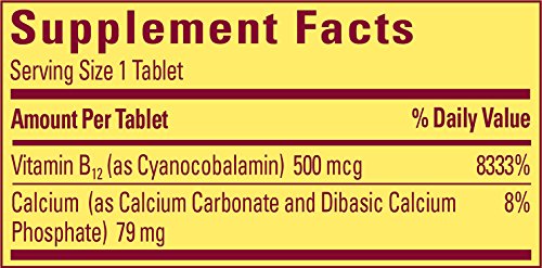 Vitamina B12 500 mcg