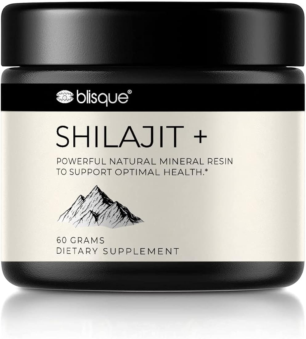 Suplemento de resina Shilajit orgánica oligominerales 2.12oz