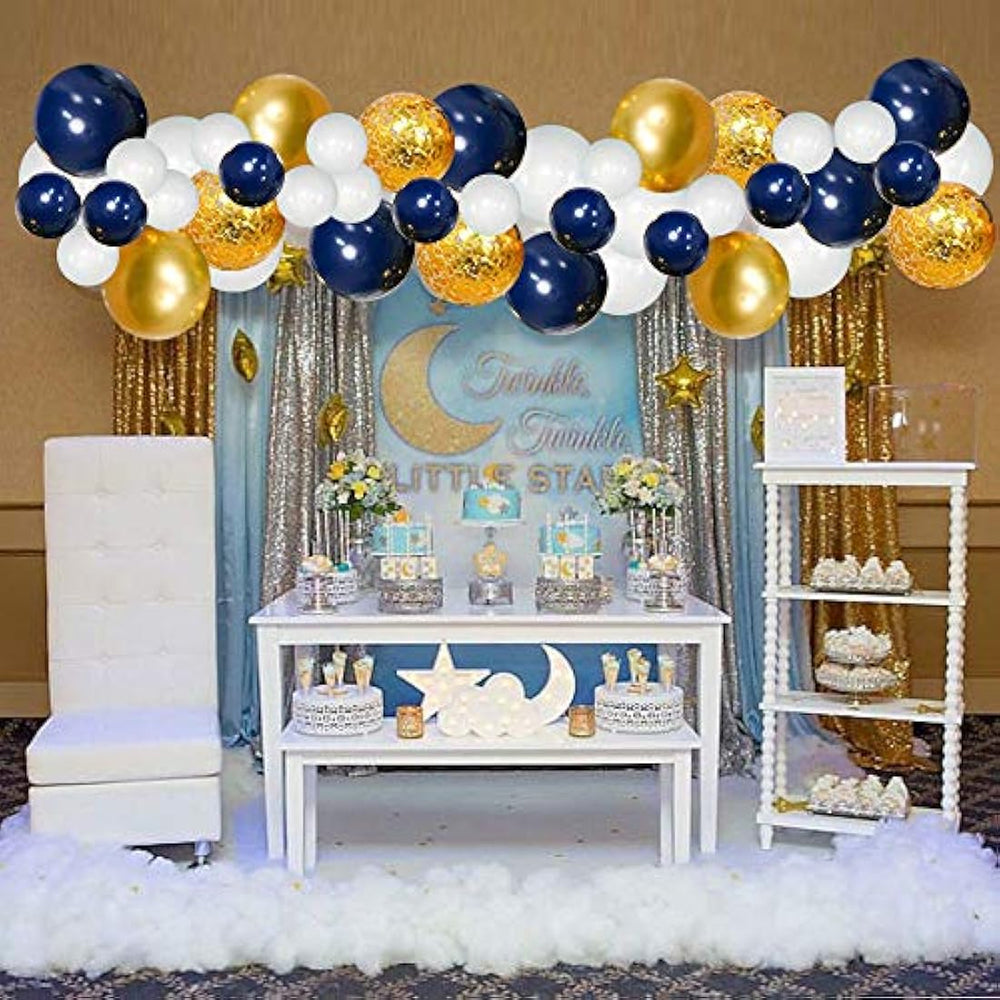 Kit de guirnalda de globos azul marino