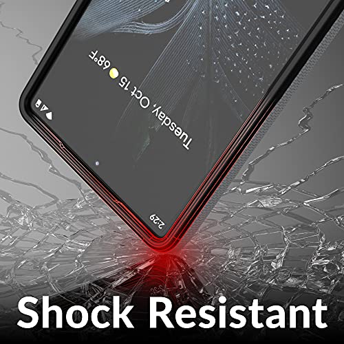 Crave Dual Guard para Google Pixel 6, funda de doble capa de protección contra golpes para Google Pixel 6 - Gris pizarra