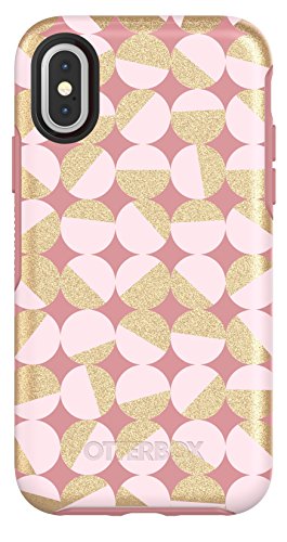 OTTERBOX SYMMETRY SERIES - Funda para iPhone Xs y iPhone X, embalaje al por menor, MOD About You (PALE BEIGE/BLUSH/MOD DOTS)