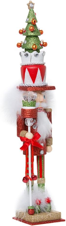 Nutcracker de árbol de Navidad, Kurt Adler, 15 pulgadas, HA0220