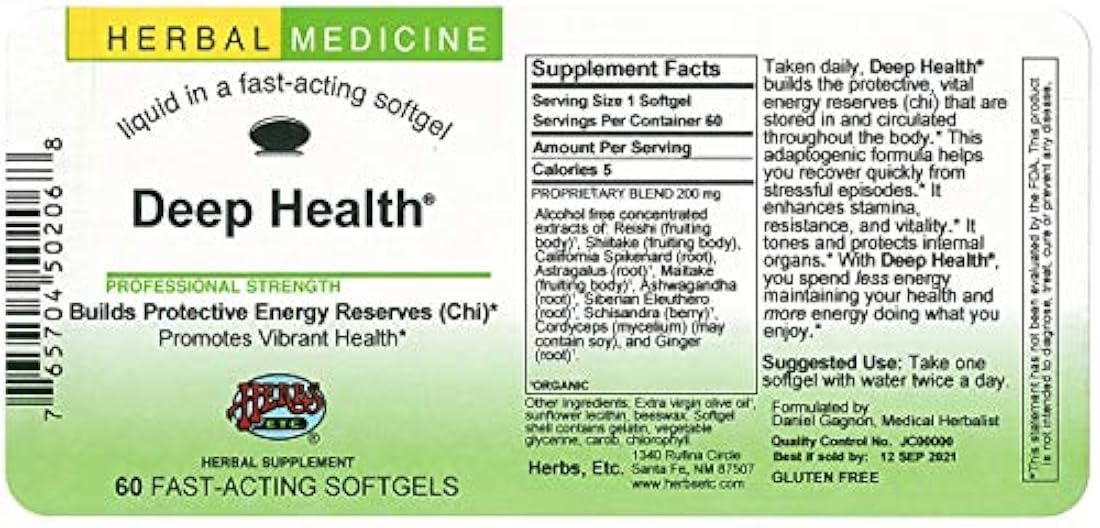 Profundo salud – 120 – cápsula