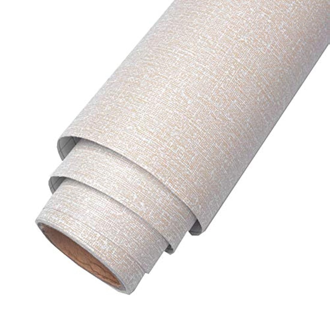 Papel pintado de papel de contacto de tela de lino
