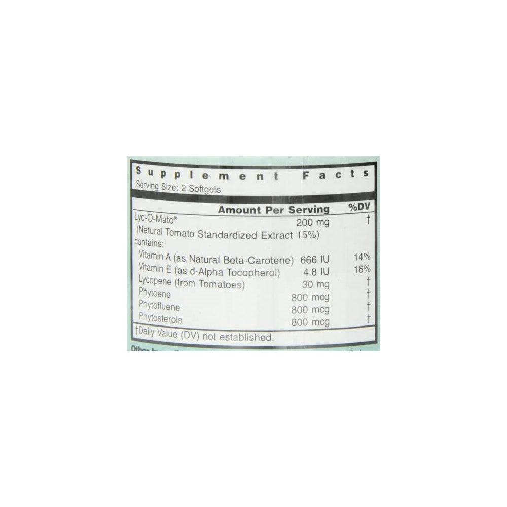 Suplementos Alimenticios icopeno 180 cápsulas blandas