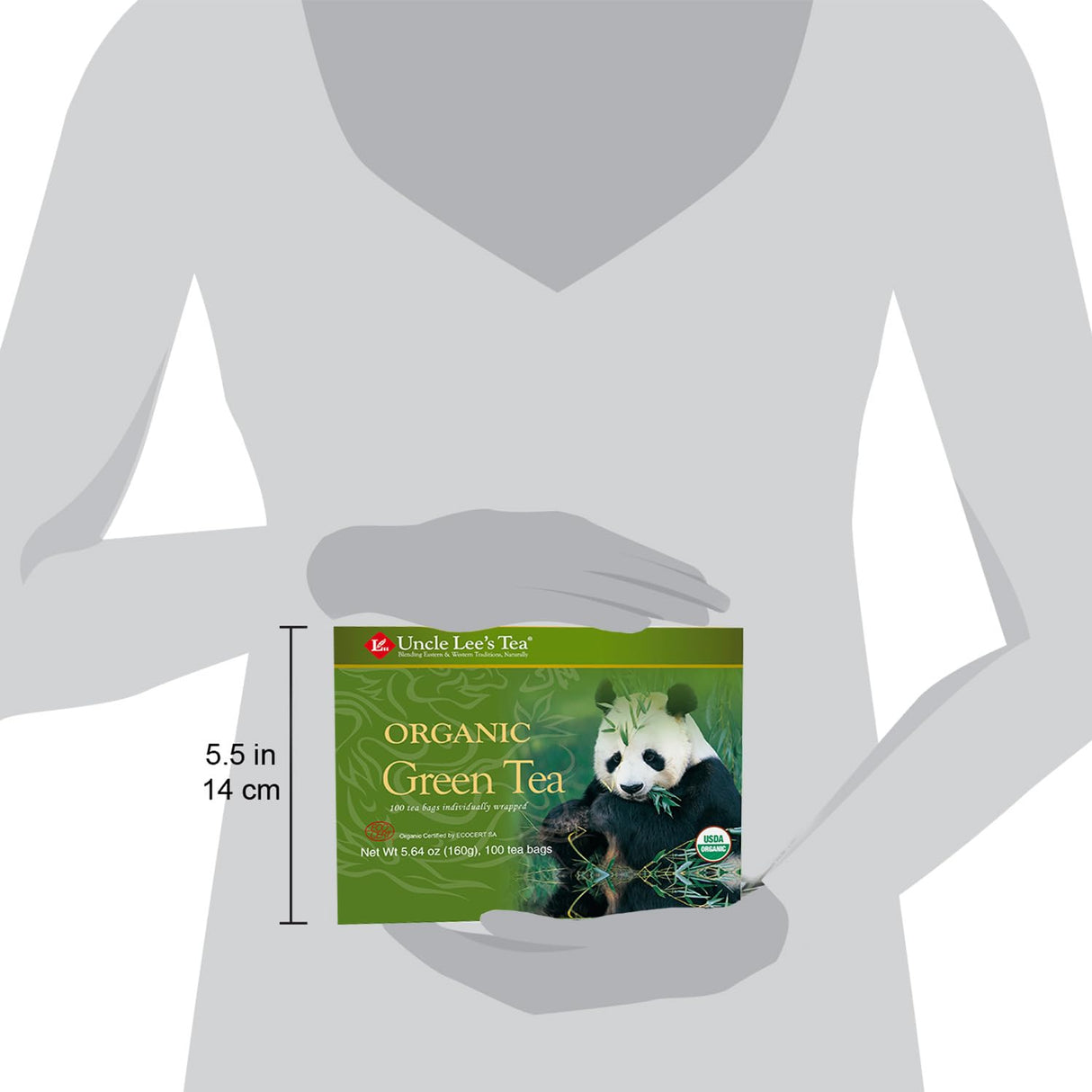 Té Verde Orgánico Bienestar Diario Cafeína Media