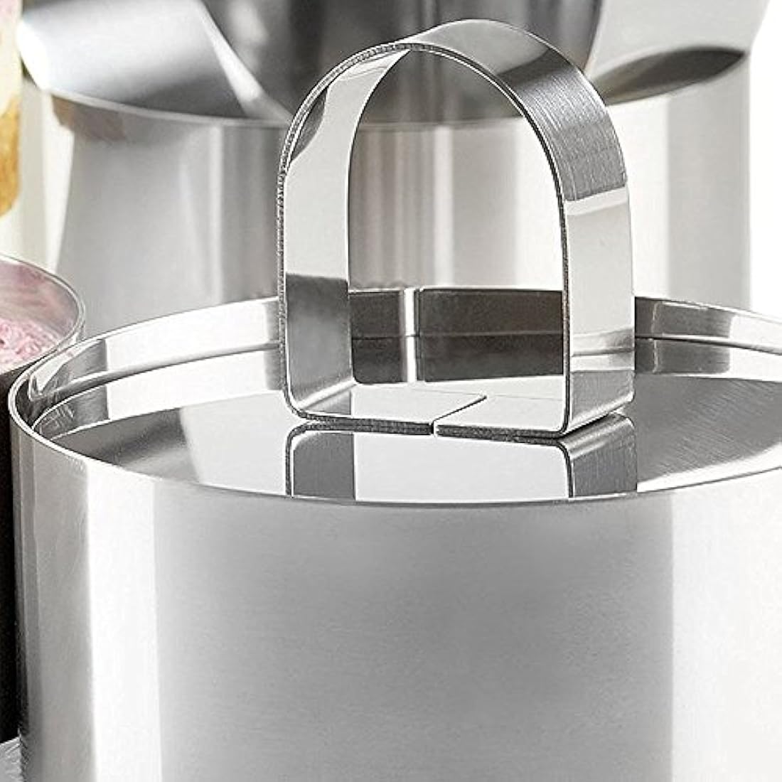 ONEDONE - Moldes de acero inoxidable para tartas