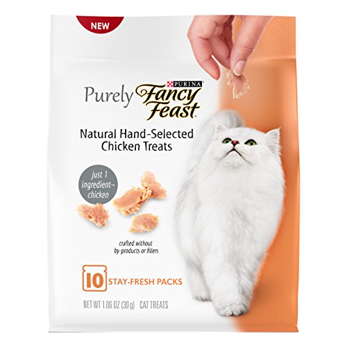 Purina Fancy Feast - Golosinas para gatos con pollo