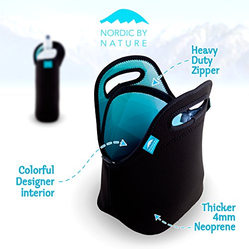 Lonchera de neopreno con aislamiento Bolsa de almuerzo