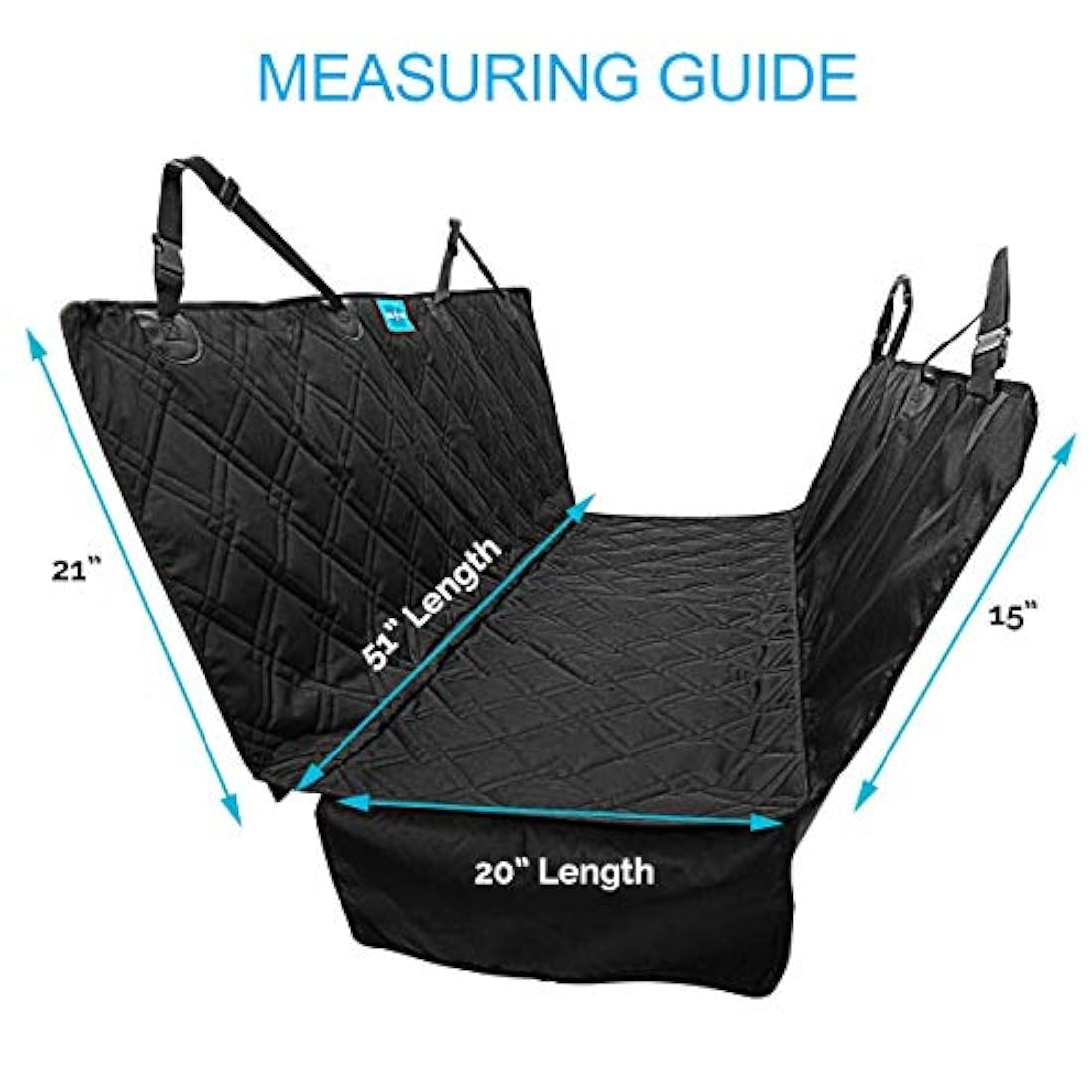 Funda de asiento trasero para perro