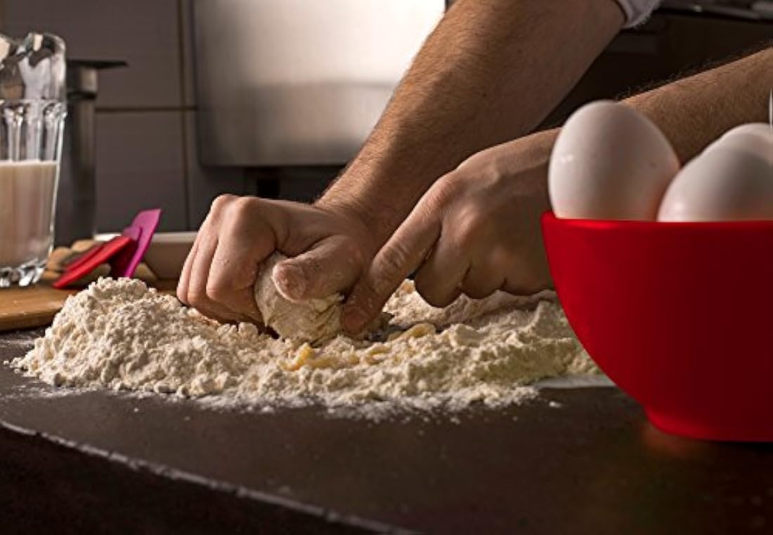 Juego de 13 bols para mezclar Vremi con mango con tazas