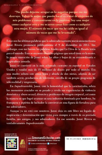 Inquebrantable Mi Historia A Mi Manera