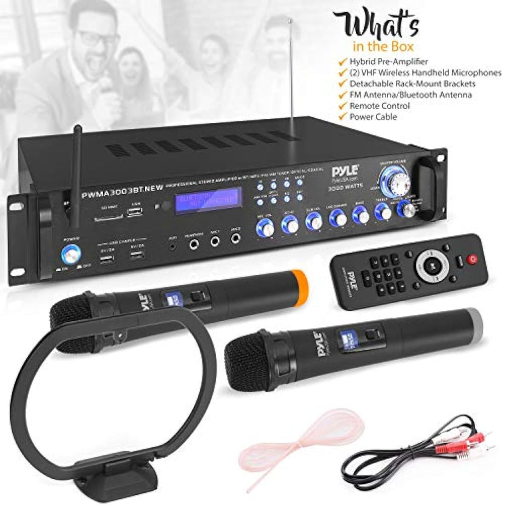 Amplificador audio Bluetooth PYLE-PRO - PWMA3003BT.NEW