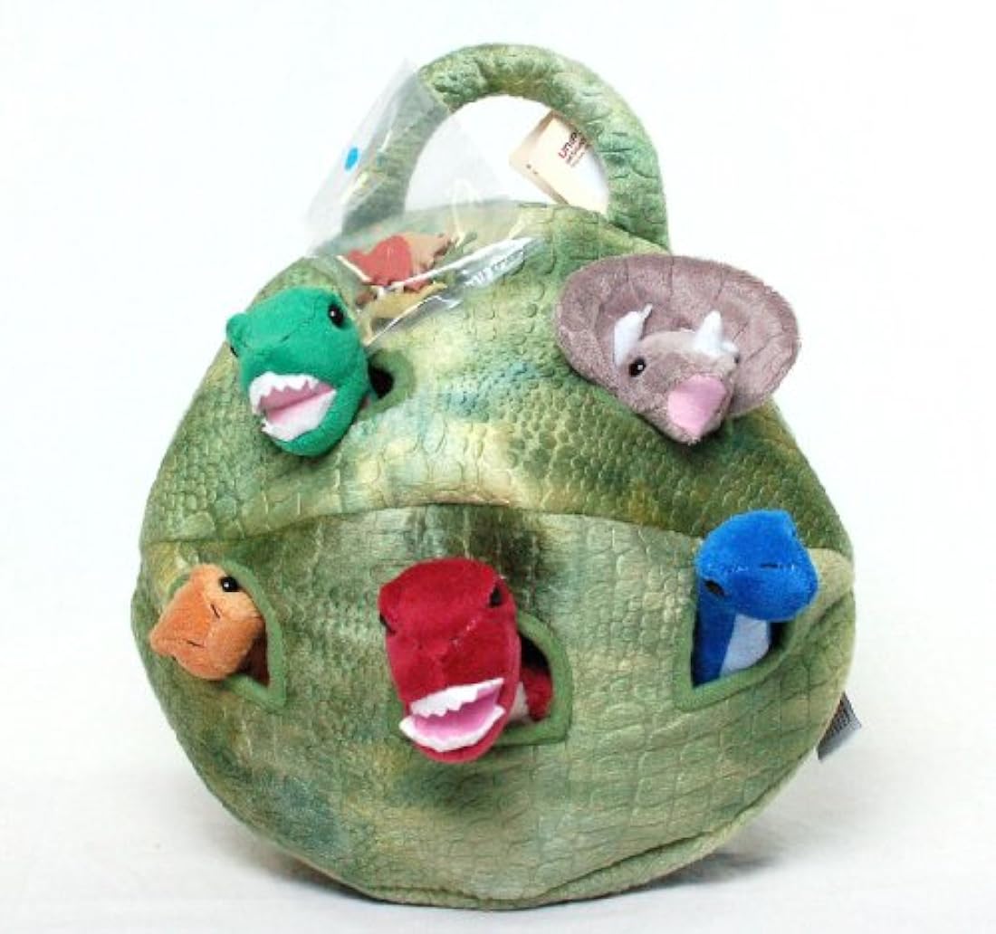 Peluche de unipak dinosaurio incluye 5 Animales de peluche