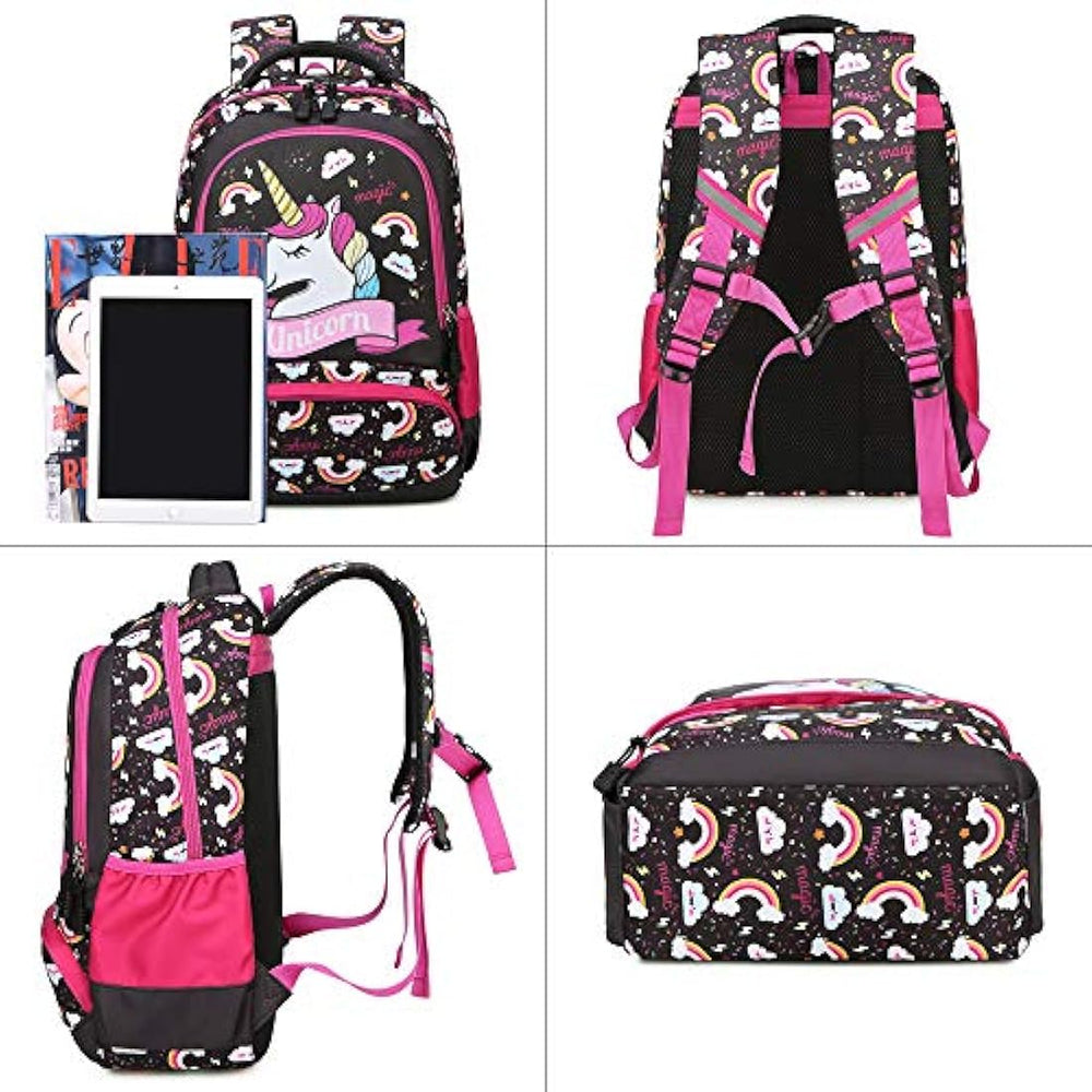 Juego de mochila para niñas con bolsa de almuerzo