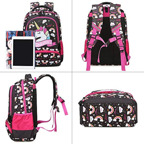 Juego de mochila para niñas con bolsa de almuerzo
