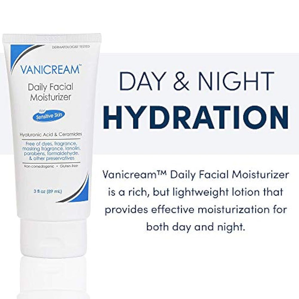 Hidratante facial diario con ácido hialurónico