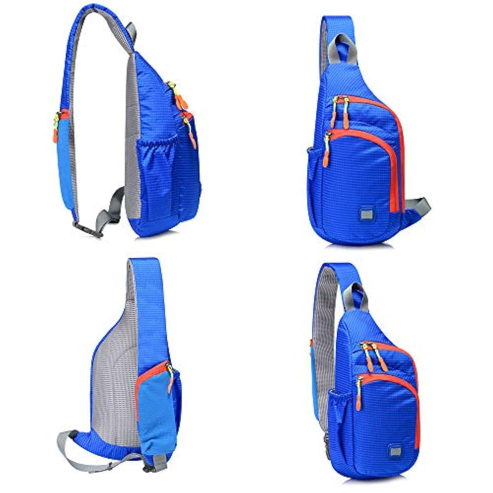 Bolso bandolero impermeable de nailon color verde. Peicees