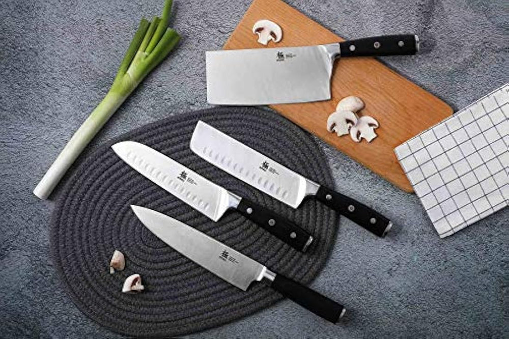 Oshun 7 asiático cuchillo de verduras ThyssenKrupp acero