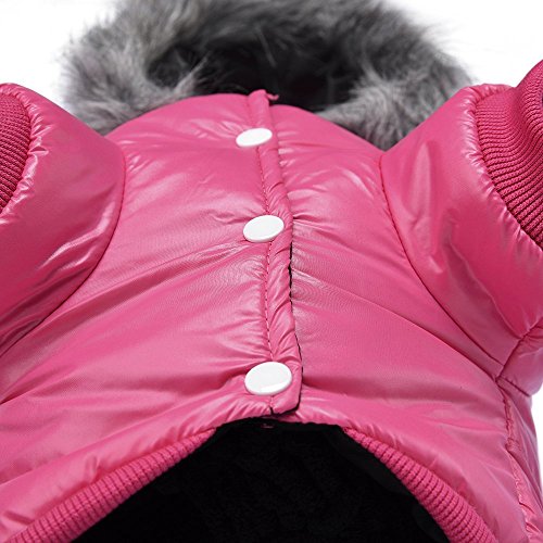 LESYPET Abrigo de invierno cálido para perro acolchado