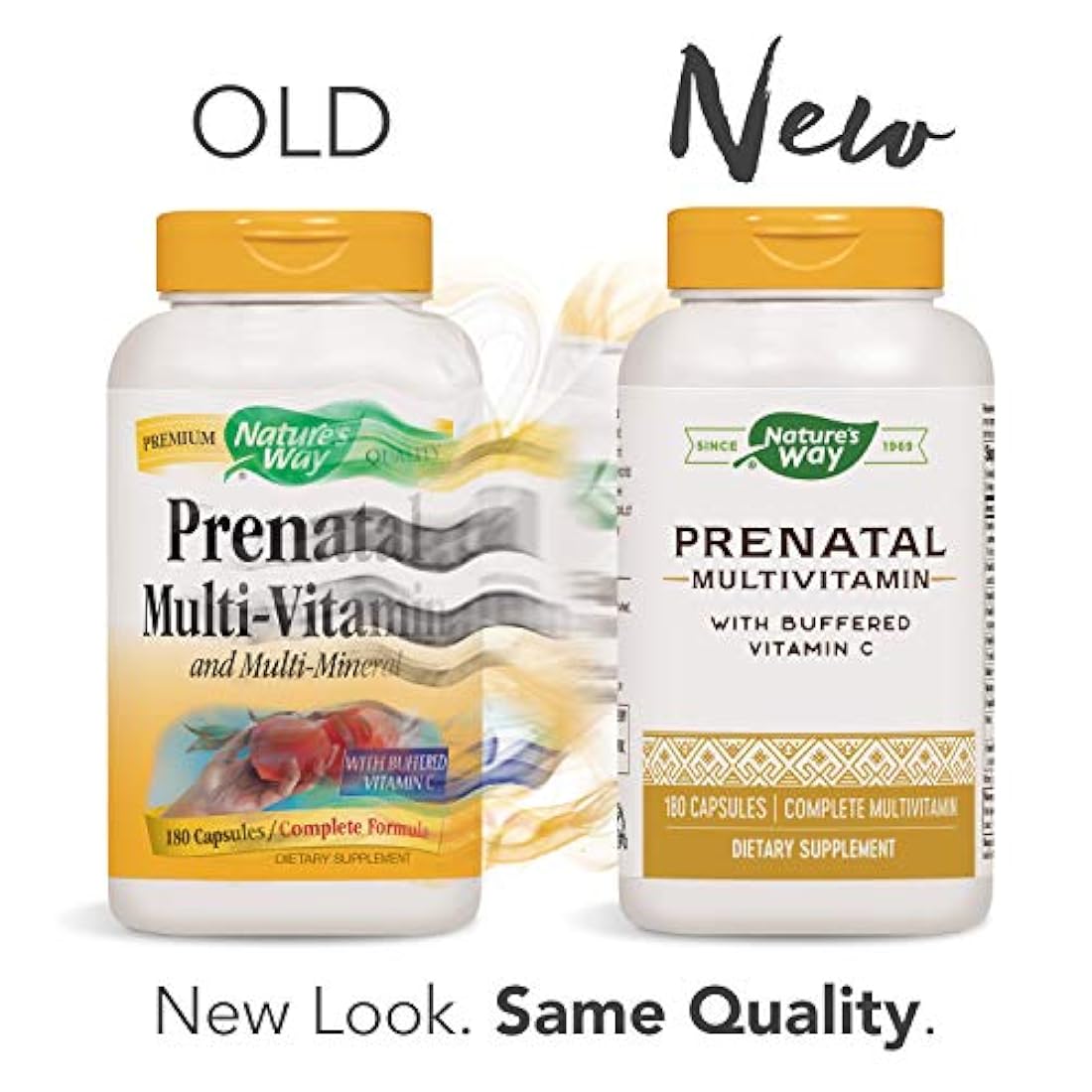 Suplemento diario Prenatal Completo, Multi-Vitamina y Multi-Mineral de Nature's Way, 180 Cápsulas