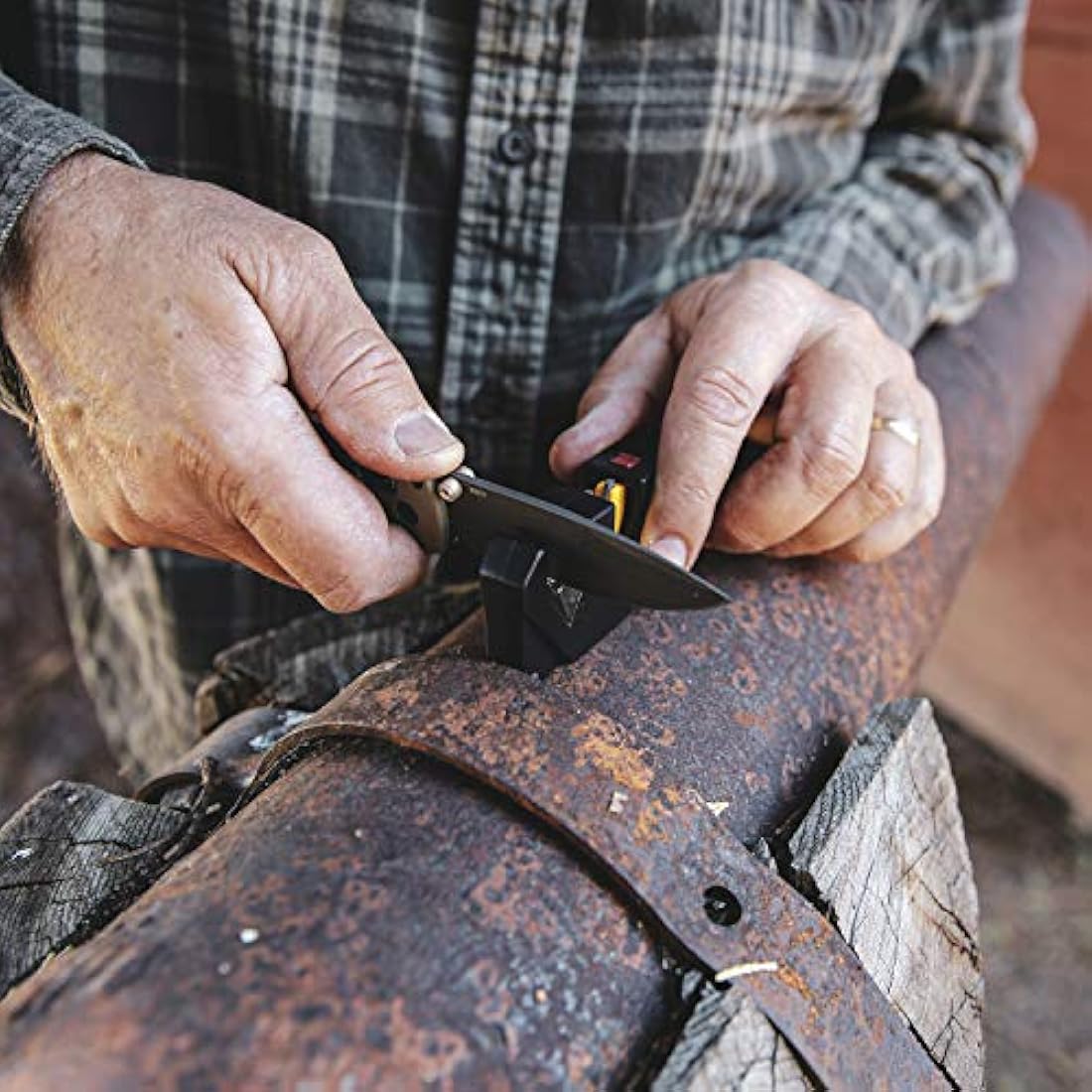 Work Sharp EDC Pivot Plus - Afilador de cuchillos