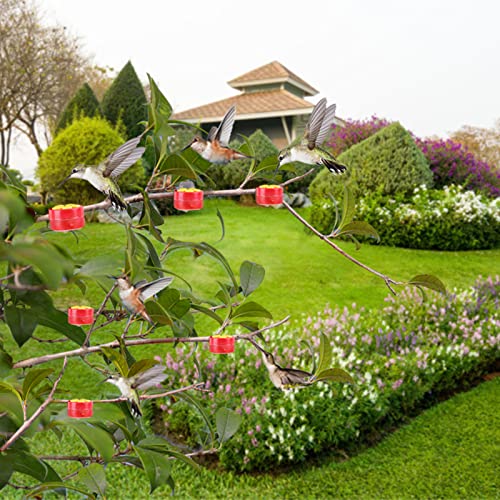 Paquete de 4 comederos de colibrí de plástico HHF-4 PiiSheou