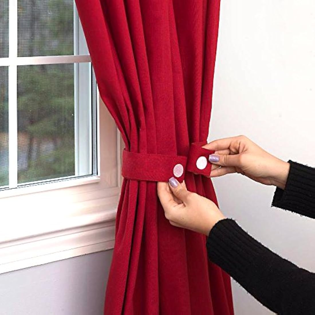 200 unidades de 0.787 in de diámetro blanco autoadhesivo