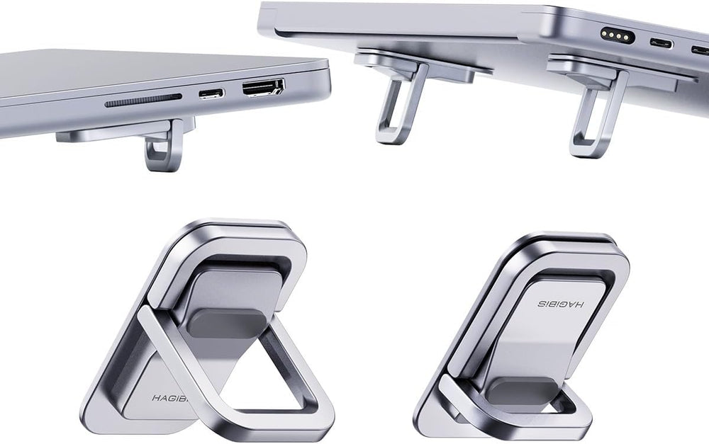 Hagibis Soporte para laptop de altura ajustable
