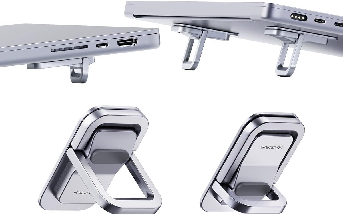 Hagibis Soporte para laptop de altura ajustable