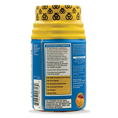 Gomitas probióticas multivitamínicas completas para niños