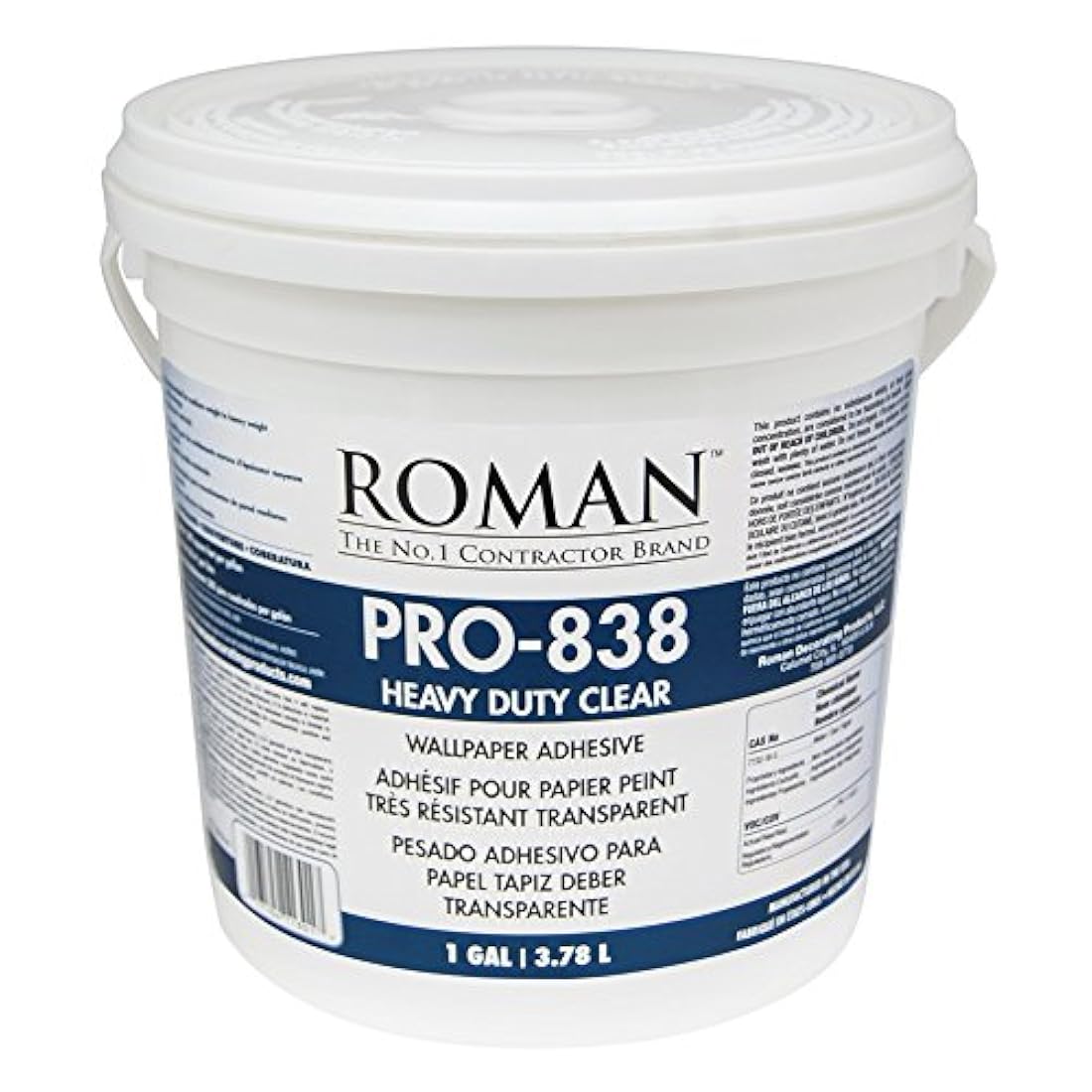 Roman 011301 PRO-838 Adhesivo para papel tapiz de servicio