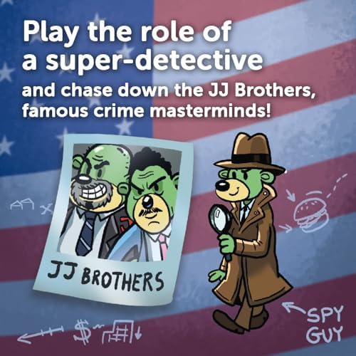 Juego de Mesa Cooperativo Spy Guy USA, Monumentos y Símbolos