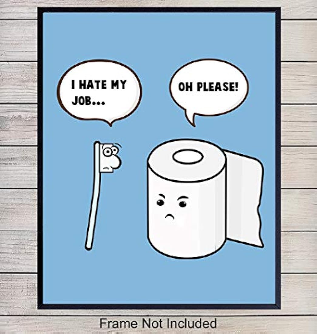 Impresión divertida de la decoración del arte de la pared