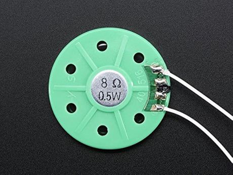 altavoz de plástico con cables 8 ohmios 0.5 W 40 mm