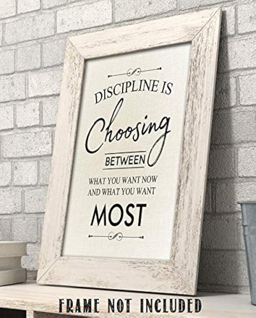 Arte de pared motivacional - Impresión sin marco de 11 x 14