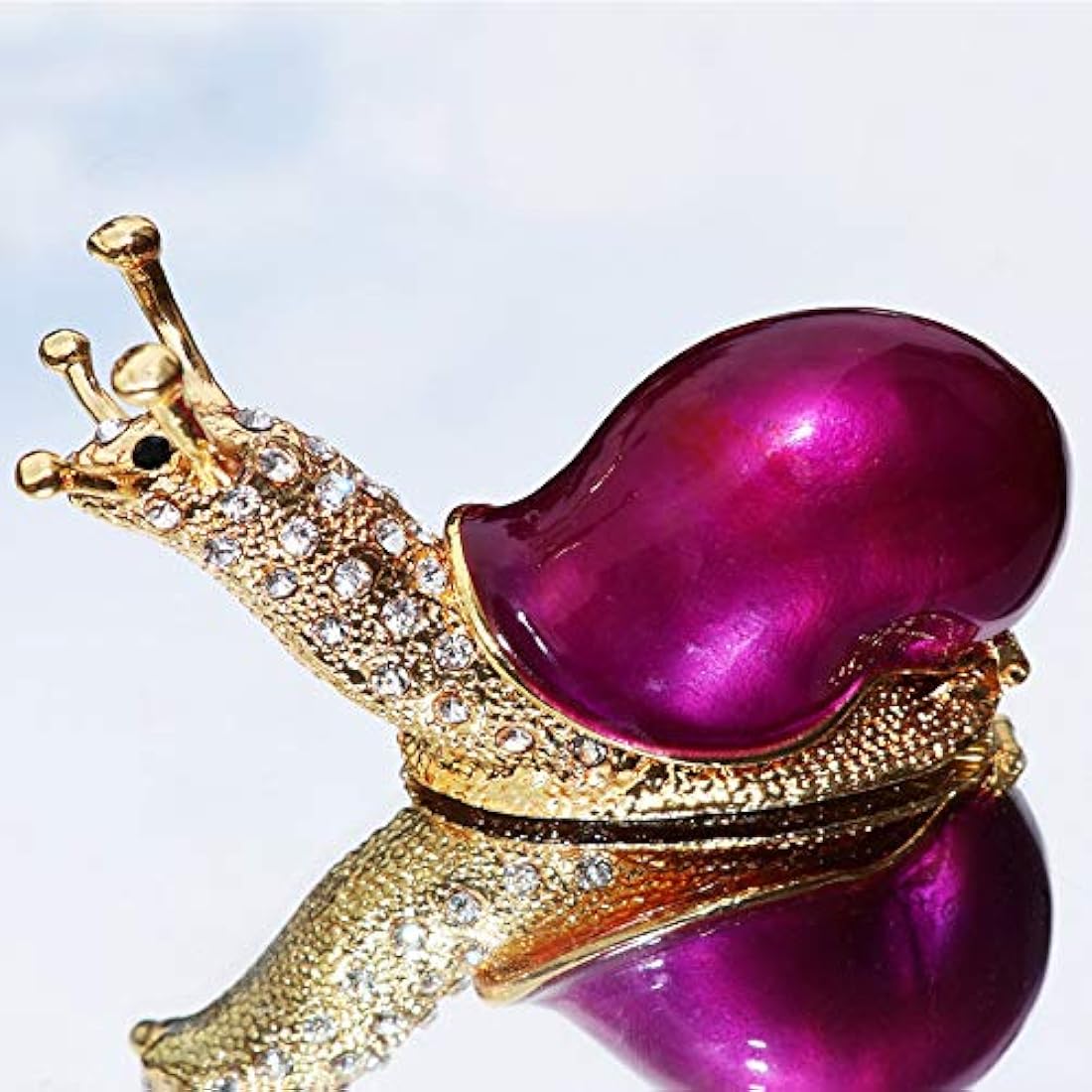 Joyero con bisagras soporte de anillo con caja de regalo