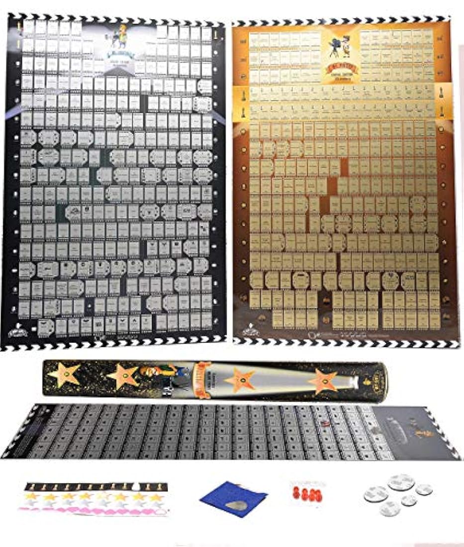 Mymap - Póster de 350 películas fantásticas