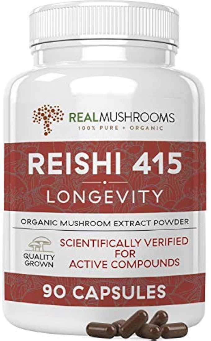 Suplemento para mayor longevidad Reishi