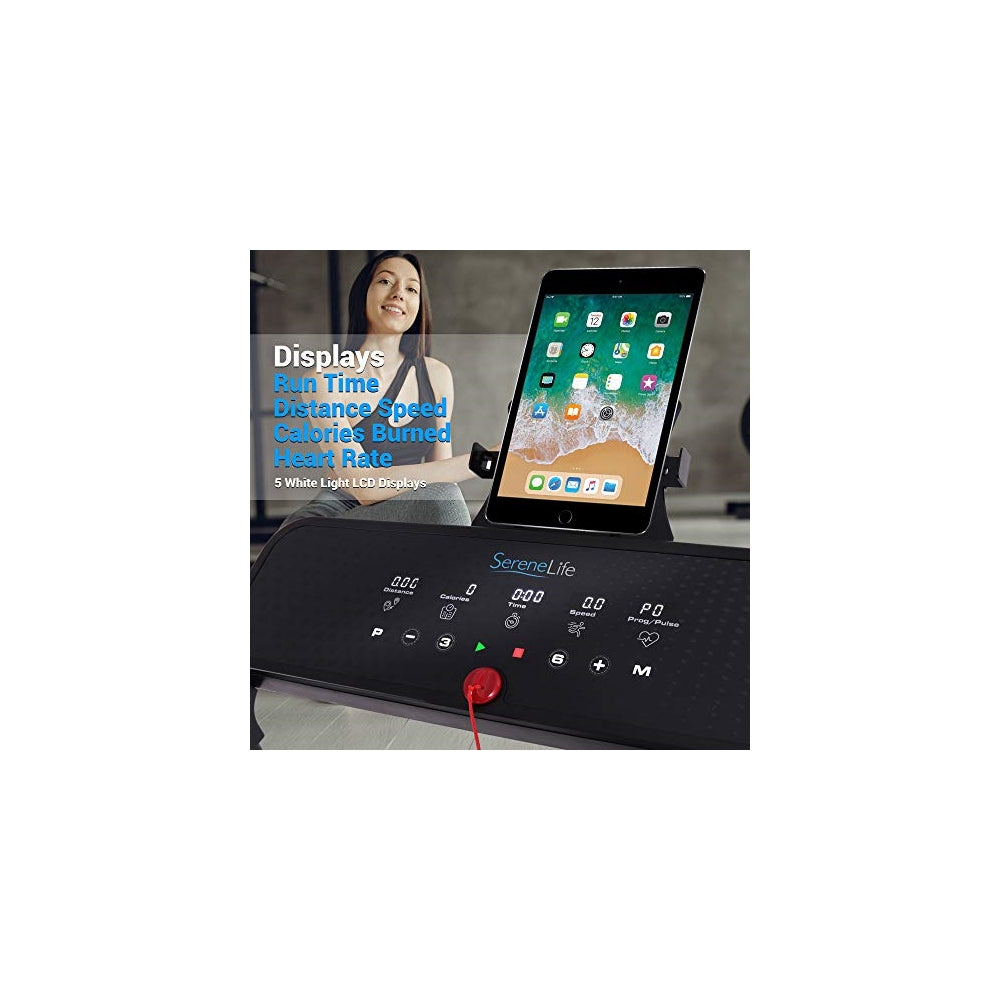 Caminadoras plegable digital inteligente SereneLife SLFTRD30