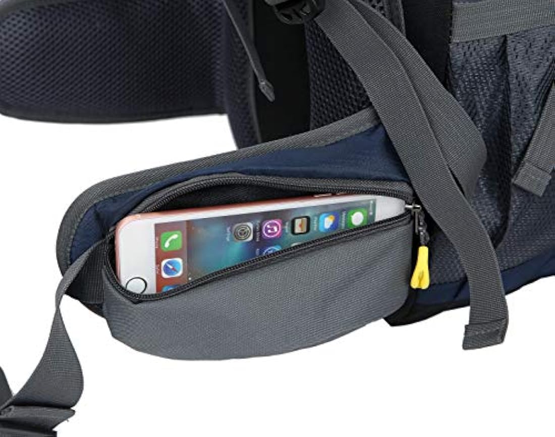 Mochila de senderismo (50 L, con cubierta de lluvia)