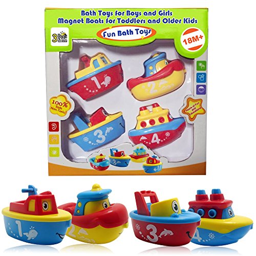 Juego de botes con imán para niños