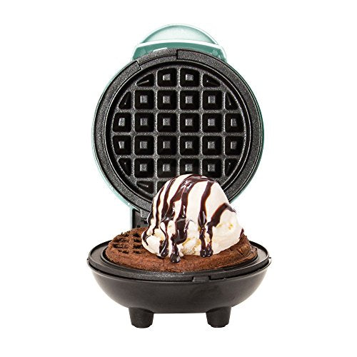 Mini wafles individuales Dash Tamaño 4 Pulgadas Aguamarina