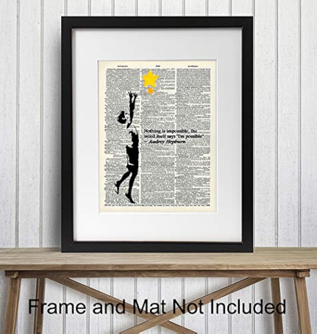 cartel decorativo de Cita inspirada de Audrey Hepburn